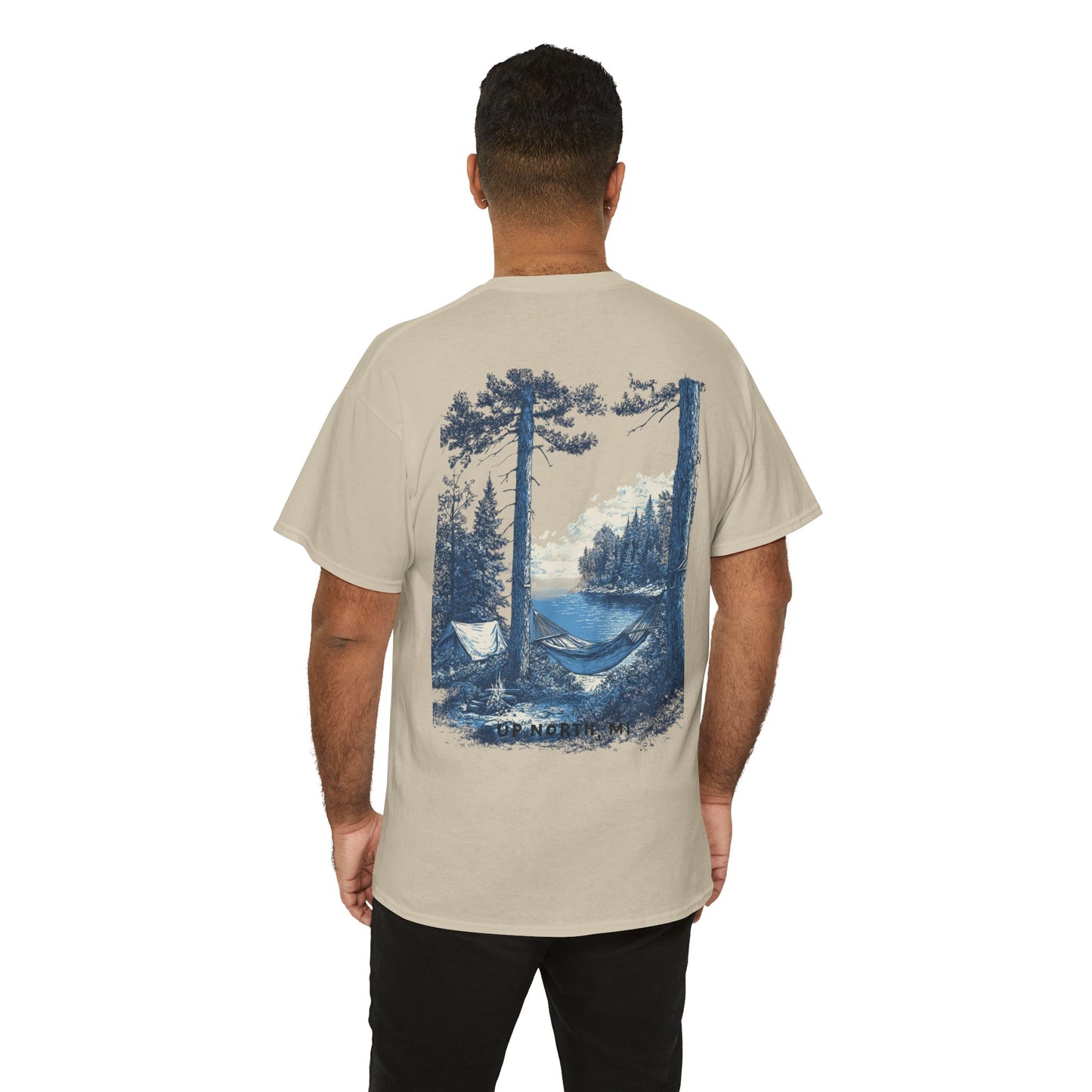 Up North Unisex Tee - Michigan 'Up North' T-shirt