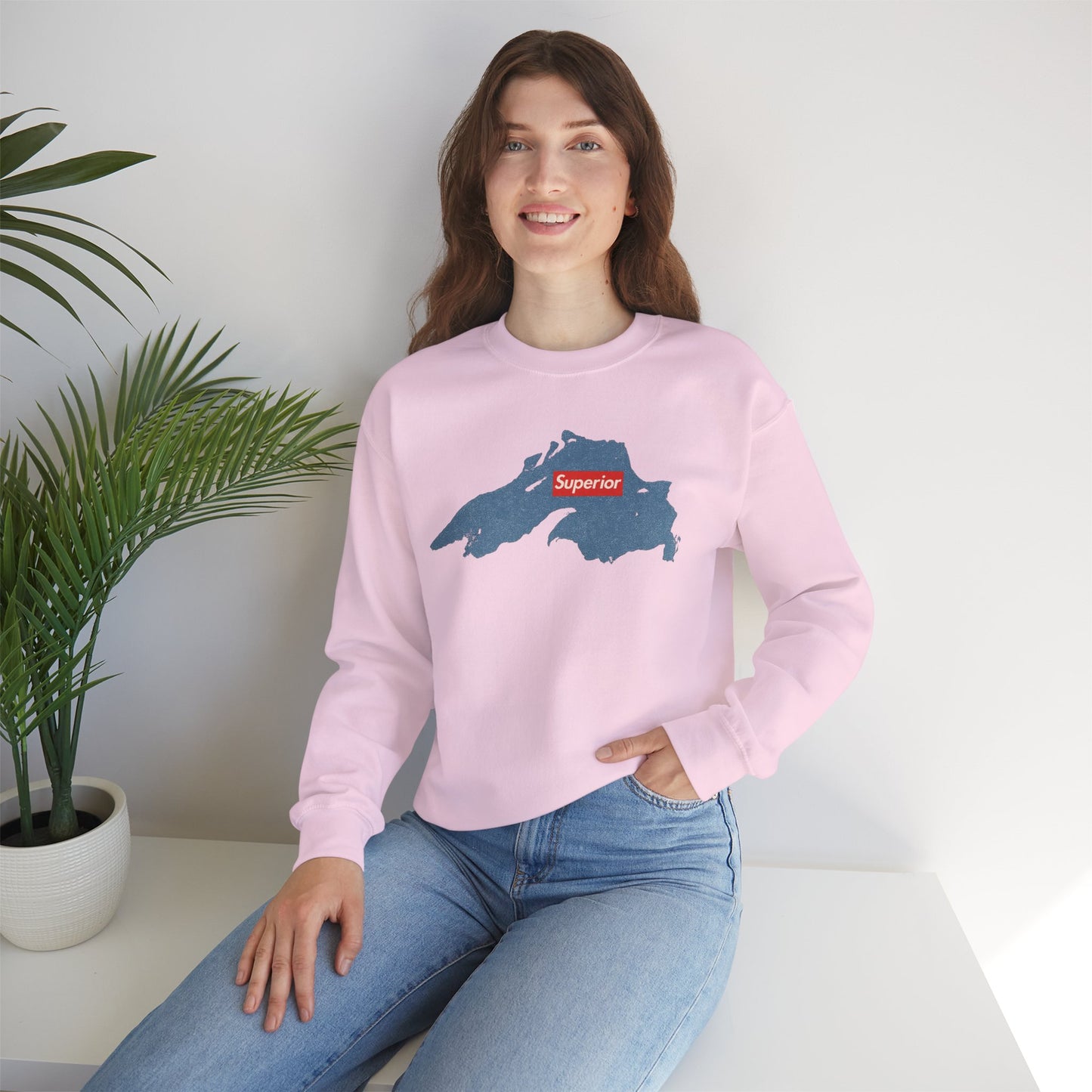 Lake Superior Sweatshirt - Michigan Streetwear