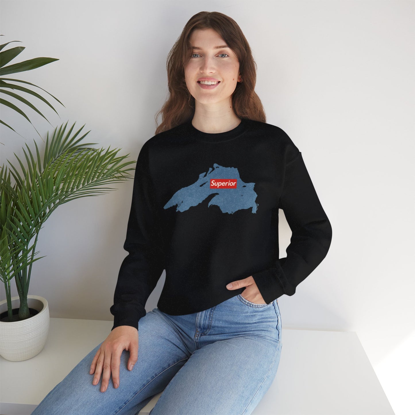 Lake Superior Sweatshirt - Michigan Streetwear