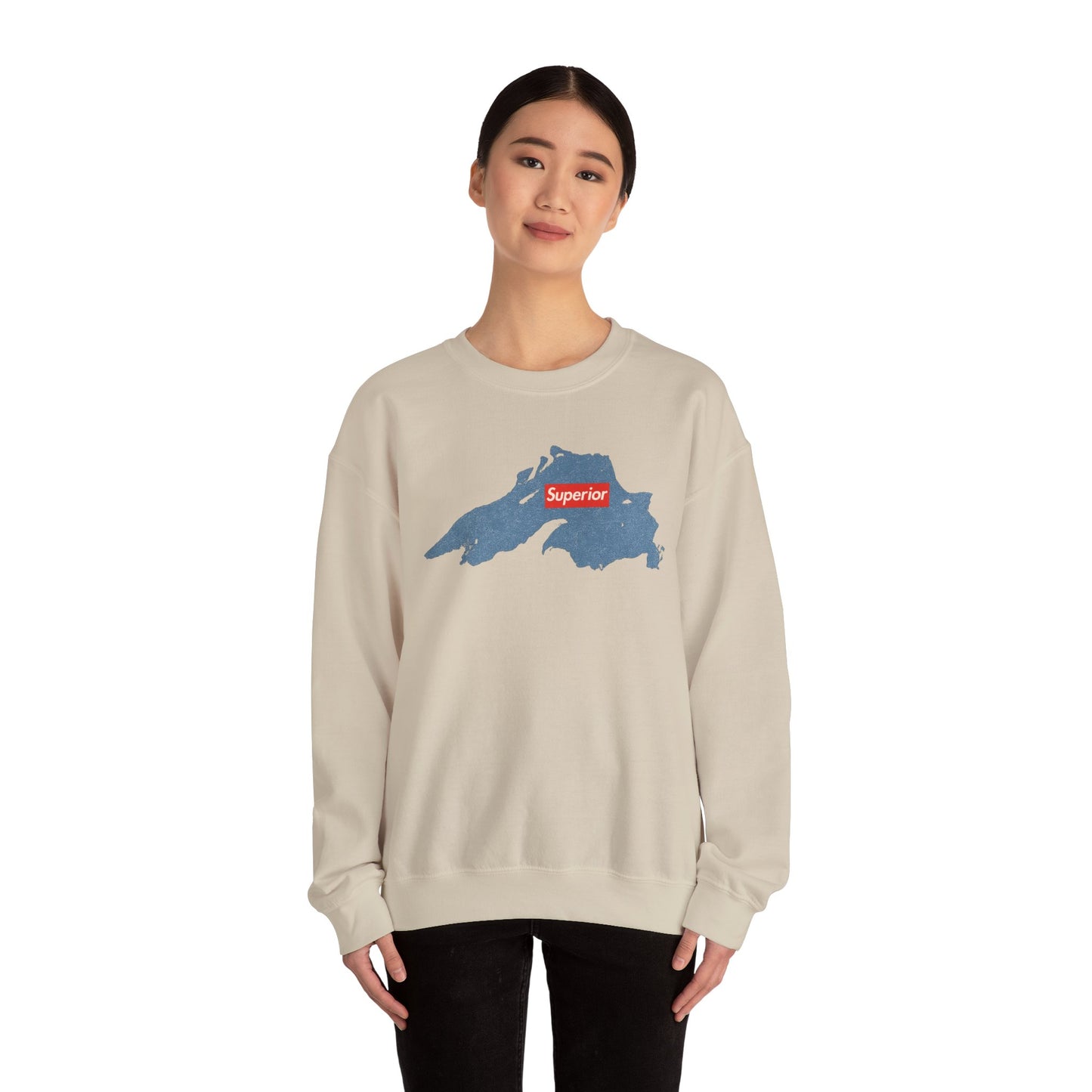 Lake Superior Sweatshirt - Michigan Streetwear