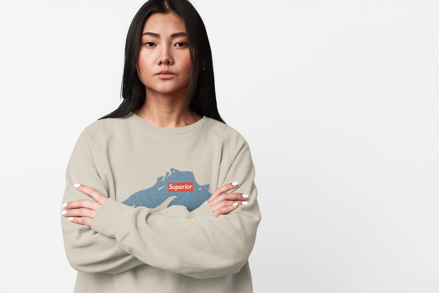 Lake Superior Sweatshirt - Michigan Streetwear