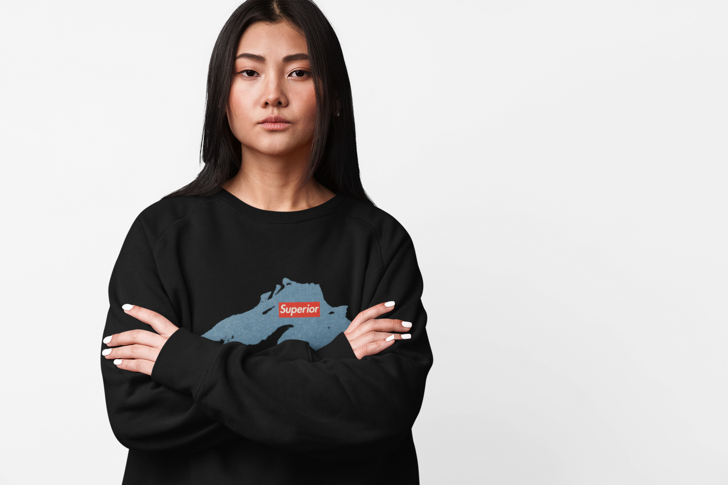 Lake Superior Sweatshirt - Michigan Streetwear