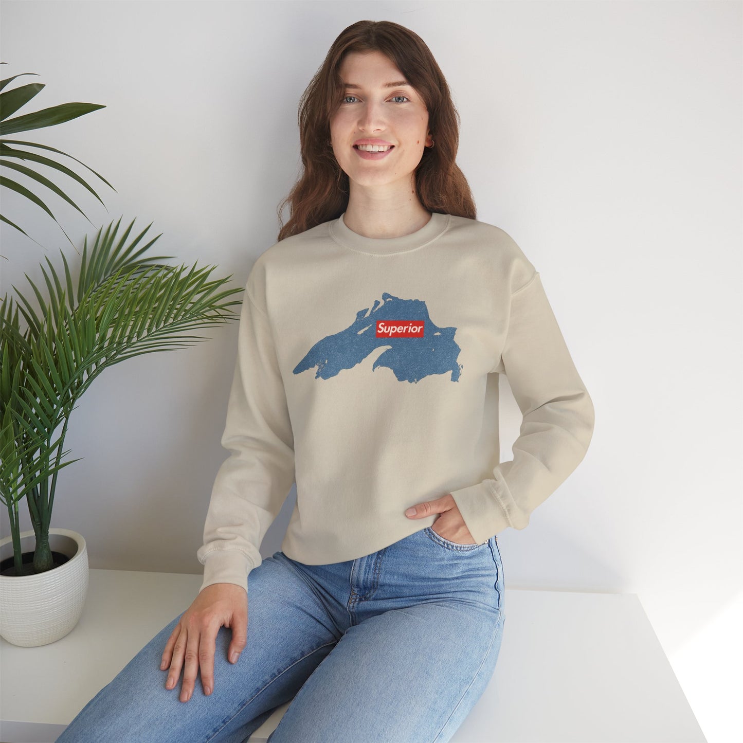 Lake Superior Sweatshirt - Michigan Streetwear