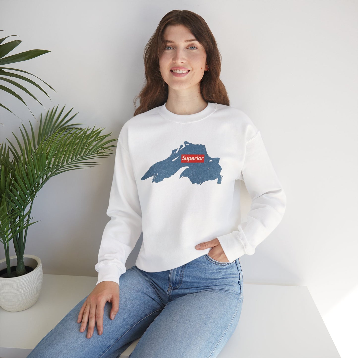 Lake Superior Sweatshirt - Michigan Streetwear